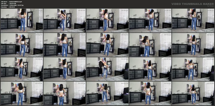 Alaia Gets Her Panties In A Bunch - ROXIE RAE FETISH / THE FOOT FANTASY - MP4