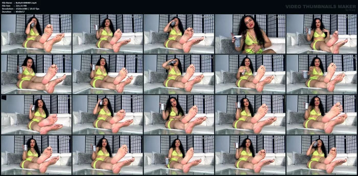 Amazon Marcy Burping - ROXIE RAE FETISH / THE FOOT FANTASY - MP4