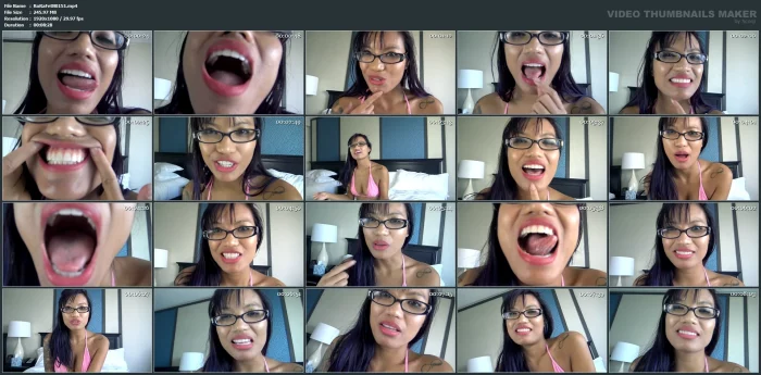 Asia Perez Mouth Tour - ROXIE RAE FETISH / THE FOOT FANTASY - MP4