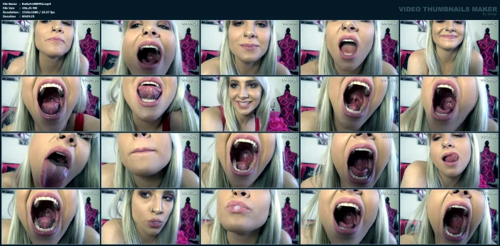 Maia Evon's Slutty Mouth Tour - ROXIE RAE FETISH / THE FOOT FANTASY - MP4