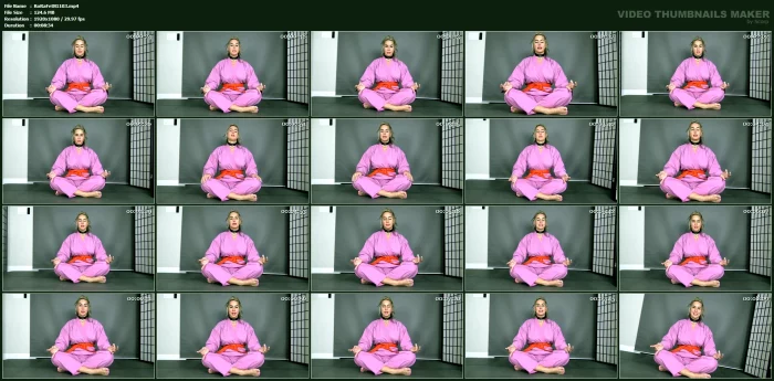 Misty's Karate Meditation JOI - ROXIE RAE FETISH / THE FOOT FANTASY - MP4