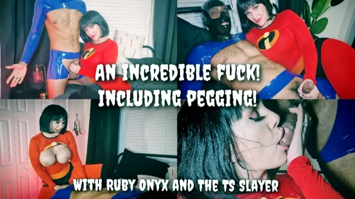 An Incredible Fuck Including Pegging - LADY RUBY ONYX - MP4