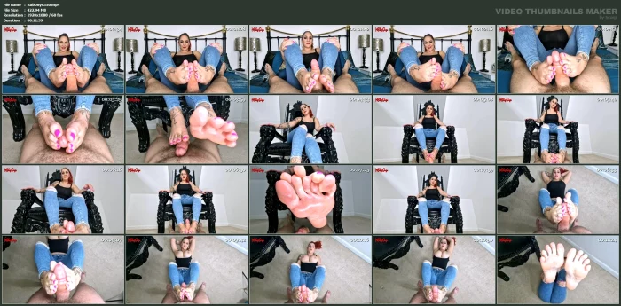 Pink Pedicure Foot Fun - LADY RUBY ONYX - MP4