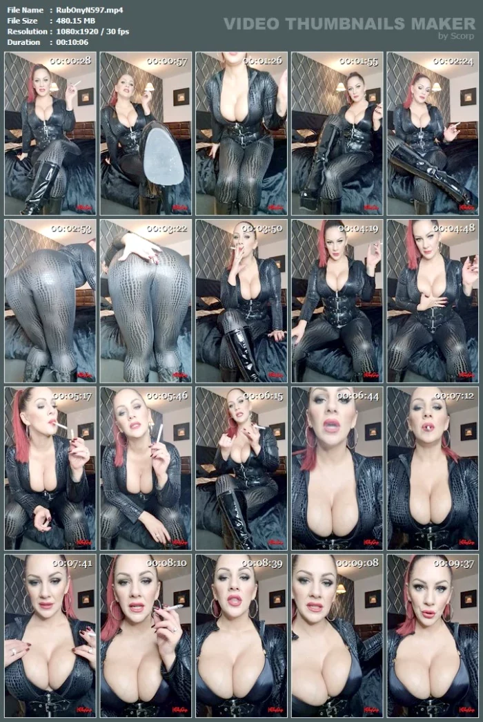 Worship While I Smoke - LADY RUBY ONYX - MP4