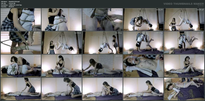 Femdom Bondage And Wax - RUSSIAN GIRLS FETISH - MP4