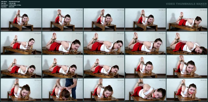 Hogtied Ann's Sensual Talk - RUSSIAN GIRLS FETISH - MP4