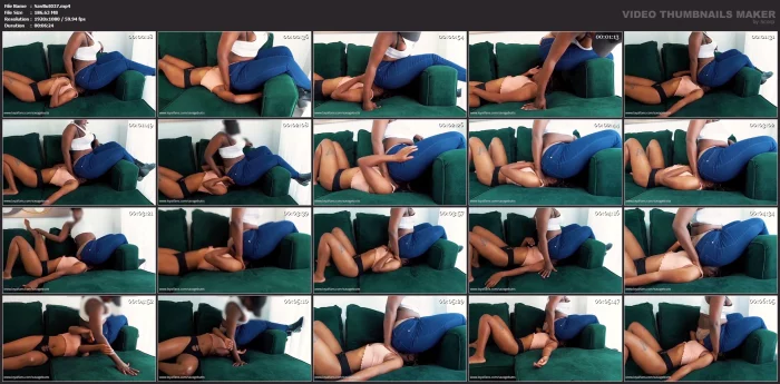 Crushed In Jeans - SAVAGE BUTTS / BRUTEQUEENSAFRICA / SAVAGE VIXENS - MP4