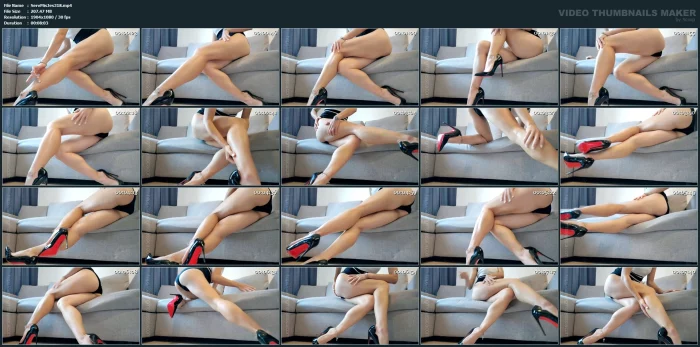 Asian Goddess Leg Tease JOI - SERVINGMISSJESSICA / HONG KONG MISTRESS JESSICA - MP4