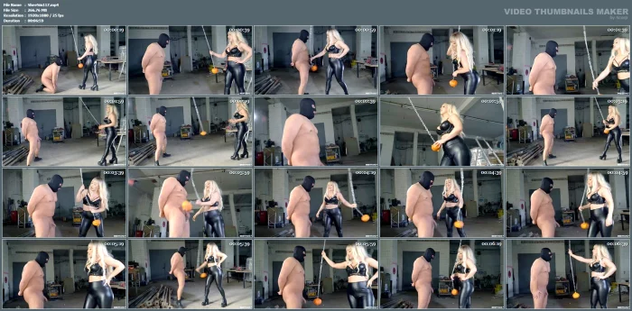 My Sub Is Getting A Special Kind Of Ballbusting - SHEELA SINNER - MP4