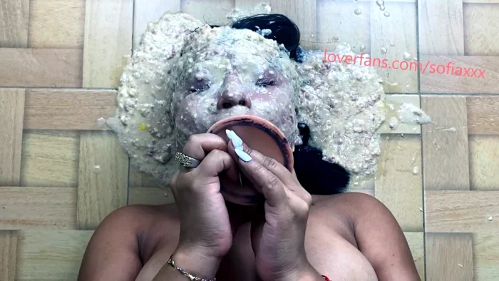 Puke Cover My Own Face - SOFIAXXX - MP4