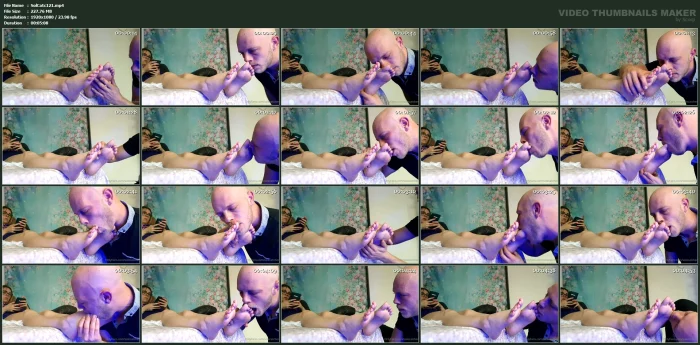 Rubbing, Sniffing, Kissing, Licking, Sucking The Shit Out - SOLECATCHER / GREAT BRITISH FEET - MP4