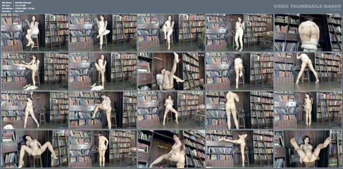 Miss Ray - Sexy Sheer Stockings & Spread Pink Pussy - ST MACKENZIE'S LADIES' ACADEMY - MP4