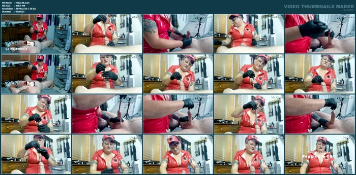 Urethral Sounding Of Sex Slaves Cock Final Part - THE IZARS - MISTRESS IZAR & LATEX BUBBLE - MP4