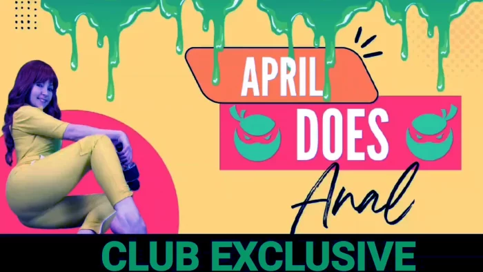 Club Exclusive - April Does Anal - THE TINY FEET TREAT - MP4