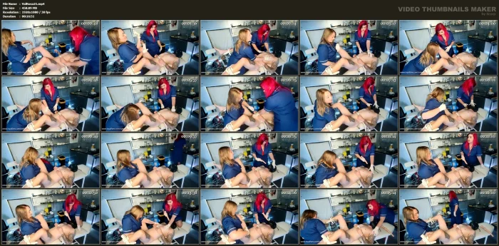 Double Nurse Anal Exam - VALENTINA ROSA / VALENTINAROSA89 - MP4