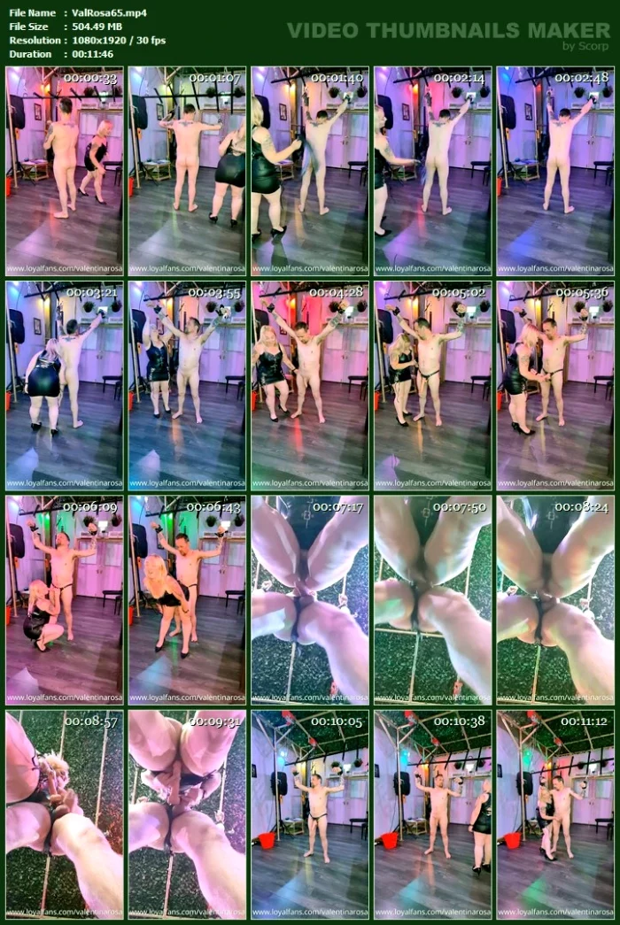 Suspension Strap - On BJ & Fuck - VALENTINA ROSA / VALENTINAROSA89 - MP4
