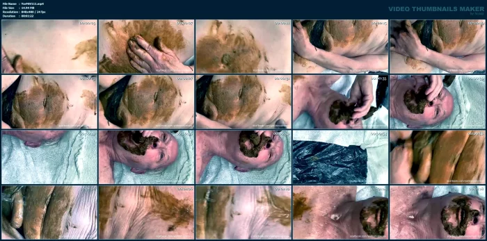 Hardsports Scat Smearing - YORKSMISTRESSV / HUDDERSFIELD MISTRESS V - MP4